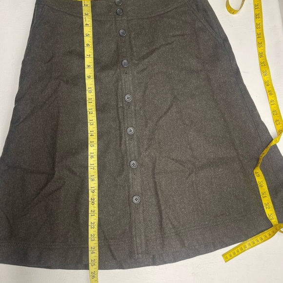 Banana republic womens skirts size 4 80%wool NWT front bottoms - Picture 6 of 6